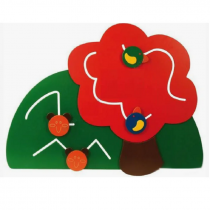 Настенный развивающий модуль "Яблонька" - «globural.ru» - Архангельск