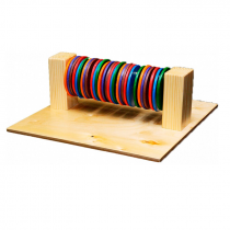 Тактильно-развивающая панель «Цветные круги» (вариант 2) - «globural.ru» - Архангельск