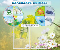 Стенд "Календарь погоды" - «globural.ru» - Архангельск