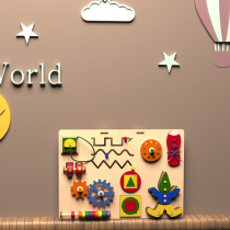 Бизиборд "Весёлые игры" - «globural.ru» - Архангельск