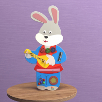 Бизиборд «Зайчик-побегайчик» - «globural.ru» - Архангельск