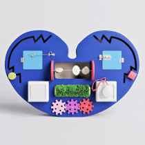 Бизиборд "Большое синее сердце" - «globural.ru» - Архангельск