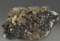 Кристаллы апофиллита, ильваита и кварца на породе - «globural.ru» - Архангельск