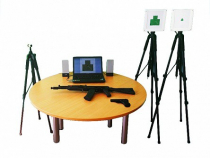 Лазерный стрелковый тренажерный комплекс "Рубеж-2" (массогабаритные макеты оружия АК и ПМ) - «globural.ru» - Архангельск