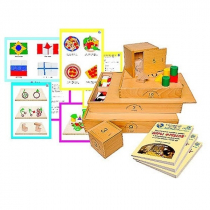 Игровой набор "Дары Фребеля" с методическим пособием - «globural.ru» - Архангельск