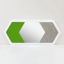 Декоративная тактильная панель 3в1 - «Ворс, Зеркало, Резина» - «globural.ru» - Архангельск