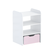 Стеллаж для пособий 5 (белый/зефир) - «globural.ru» - Архангельск