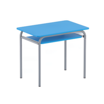 Стол компьютерный на металлокаркассе 900х600х760 (синий/серый) - «globural.ru» - Архангельск