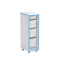 Стеллаж с лотками Робик 001 (белый) - «globural.ru» - Архангельск