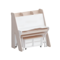 Набор мебели «Конструкторское бюро» (дуб молочный/белый) - «globural.ru» - Архангельск