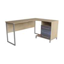 Стол рабочий для учителя с тумбой и подставкой "Умник" - «globural.ru» - Архангельск