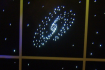 Потолок "Звездное небо с анимационным фибероптическим эффектом галактика" - «globural.ru» - Архангельск