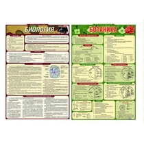 Таблица раздаточная Ботаника А4 ламинированная - «globural.ru» - Архангельск