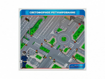 Электрифицированный магнитно-маркерный стенд "Светофорное регулирование" - «globural.ru» - Архангельск