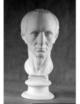 Гипсовая голова Гай Юлий Цезарь - «globural.ru» - Архангельск