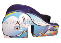 Горка "Кит" для сухого бассейна - «globural.ru» - Архангельск