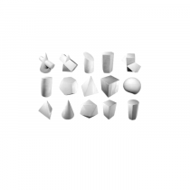 Комплект гипсовых моделей геометрических тел  - «globural.ru» - Архангельск