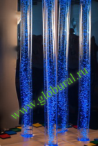 Интерактивная воздушнопузырьковая трубка «Ручеек» с пультом управления - «globural.ru» - Архангельск