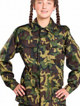 Костюм детский военно-полевой зелёный кмф - «globural.ru» - Архангельск