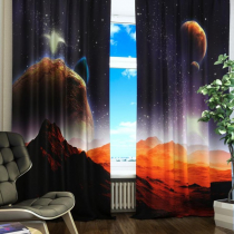 Комплект светонепроницаемых штор "Марсианская одиссея" - «globural.ru» - Архангельск