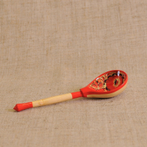 Музыкальная ложка с Хохломской и Городецкой росписью - «globural.ru» - Архангельск