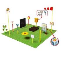 Метеорологическая площадка серия металлическая (комплект Стандарт без ограждения )    - «globural.ru» - Архангельск