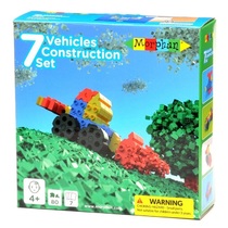 Конструктор «7 машин» 80 деталей - «globural.ru» - Архангельск