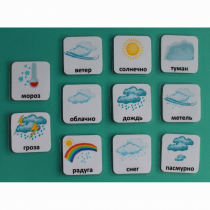 Набор карточек "Погода" (с рисунками) - «globural.ru» - Архангельск