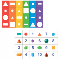 Тематическое поле-маршрутизатор «Геометрические фигуры» / «Цифры и формы» для мини-робота Bee-Bot - «globural.ru» - Архангельск