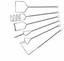 Комплект "Постановочные зонды с витыми ручками кочергой и 6 шариками" (6 штук) - «globural.ru» - Архангельск