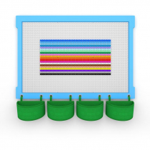 Комплект стены для конструирования Botzees с деревянной основой - «globural.ru» - Архангельск