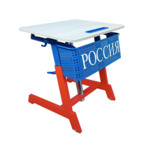 Стол ученический одноместный "Патриот-1п" на газовом лифте (р.гр. № 3-7 и наклоном столешницы ) - «globural.ru» - Архангельск