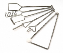 Комплект "Постановочные зонды с витыми ручками с колечком 2 шариками" (7 штук) - «globural.ru» - Архангельск