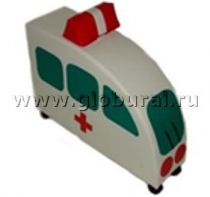 Напольная мягкая игрушка «Скорая помощь» каталка - «globural.ru» - Архангельск