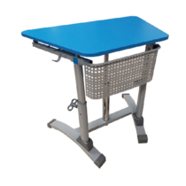 Стол ученический одноместный трапецевидный на газовом лифте (р.гр. №2-6) - «globural.ru» - Архангельск