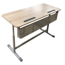 Стол ученический двухместный "Киташка -2" с регулировкой наклона столешницы - «globural.ru» - Архангельск