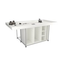 Стол для конструирования и робототехники с полками и местами хранения  - «globural.ru» - Архангельск