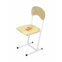 Стул детский нерегулируемый "Дошколенок" с рисунком  гр. 2 - «globural.ru» - Архангельск