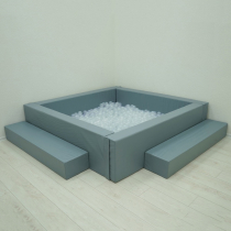 Сухой бассейн с шариками и RGB-подсветкой 140х140 см - «globural.ru» - Архангельск