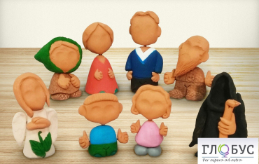 Набор глиняных фигурок для работы психолога № 1 - «globural.ru» - Архангельск