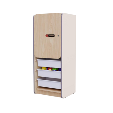 Закрытый шкаф с ящиками из коллекции мебели «НЕГА (цвет бежевый) - «globural.ru» - Архангельск