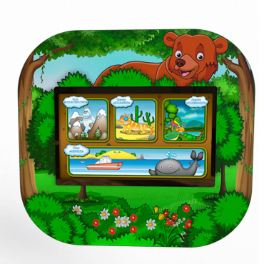 Профессиональный сенсорный настенный логопедический комплекс Мишка Logo 2 - «globural.ru» - Архангельск