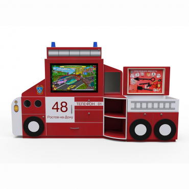 Профессиональный интерактивный развивающий комплекс с коррекционной направленностью "Логопедическая Пожарная машина" Logo 33 - «globural.ru» - Архангельск