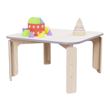 Квадратный растущий стол из коллекции «НЕГА» р.гр. 0-1 (цвет бежевый) - «globural.ru» - Архангельск