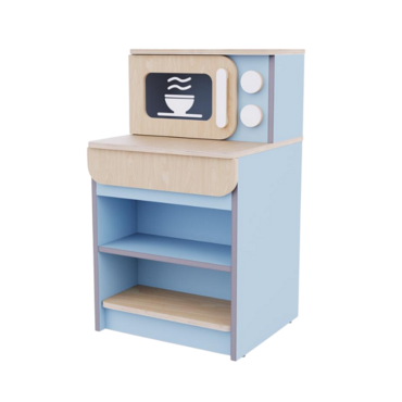 Модуль с микроволновкой из коллекции «НЕГА» (голубой) - «globural.ru» - Архангельск