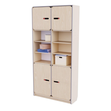 Рабочий стеллаж для воспитателя из коллекции «НЕГА» (цвет бежевый) - «globural.ru» - Архангельск