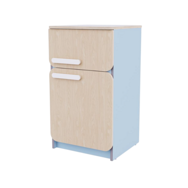 Холодильник из коллекции «НЕГА» (голубой) - «globural.ru» - Архангельск