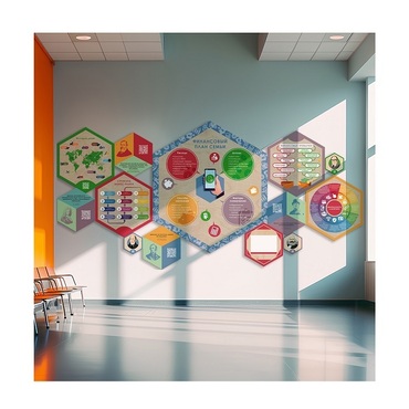 Стендум "Финансовая грамотность" - Набор информационно-методических панелей (13 шт.) - «globural.ru» - Архангельск