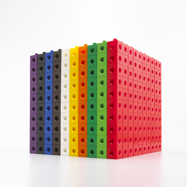 Набор "Соединяющиеся кубики 2 см 1000 штук" - «globural.ru» - Архангельск