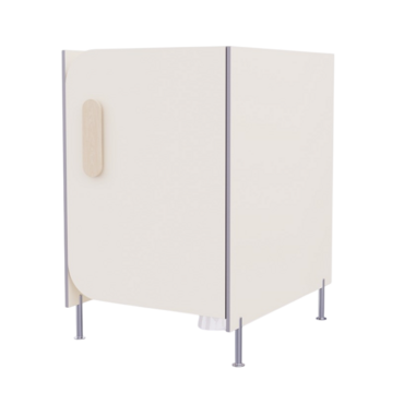 Гигиеническая кабинка из коллекции «НЕГА» (цвет бежевый) - «globural.ru» - Архангельск